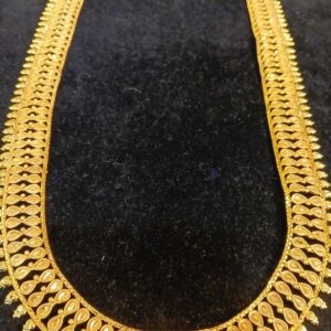 Long Heavy Gold Plated Necklace