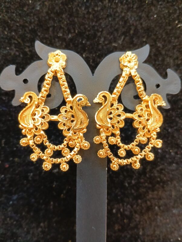 24k gold plated earrings