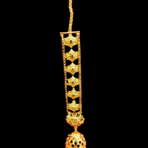 Long Kaan Chapa Gold Plated Earrings
